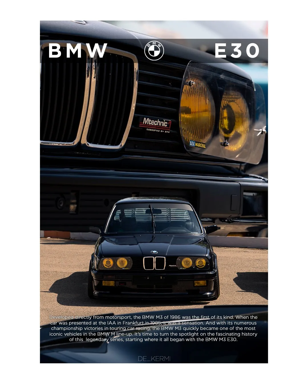 BMW E30 M Technic I